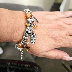 Owl Charm Bracelet